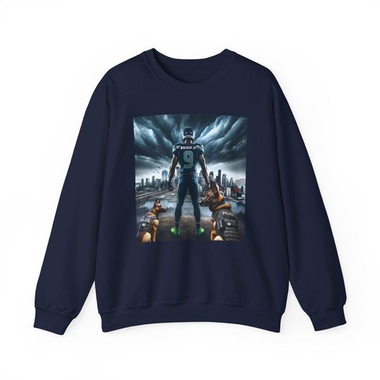 Superbowl Champion Seattle Seahawks Running back Kenneth Walker III K9 Unisex Sweatshirt