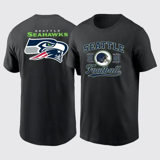 Discover 2026 Super Bowl Champions Seahawks 2 sided TShirt - Full Size
