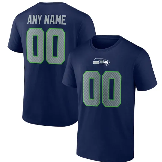 Discover 🔥 Personalized Name and Number Seattle Seahawks - Full Size
