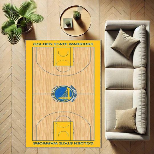 Discover Basketball Court Area Rug, Kids Play Rug, Indoor Game Room Carpet, Boys Rug, NBA Style Basketball Field Carpet, Sports Rug, Custom Play Mat
