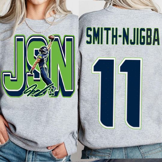 Discover JSN Seattle Sweatshirt, Seattle Football Tee, Vintage JSN Seattle Sweatshirt, Seattle Gift For Fan, JSN Seattle Gift