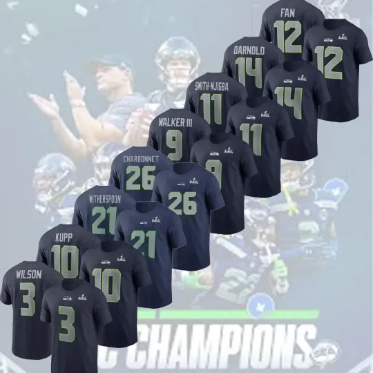 Discover NEW HOT! Seattle Seahawks Super Bowl LX Patch Name & Number Fan Gifts