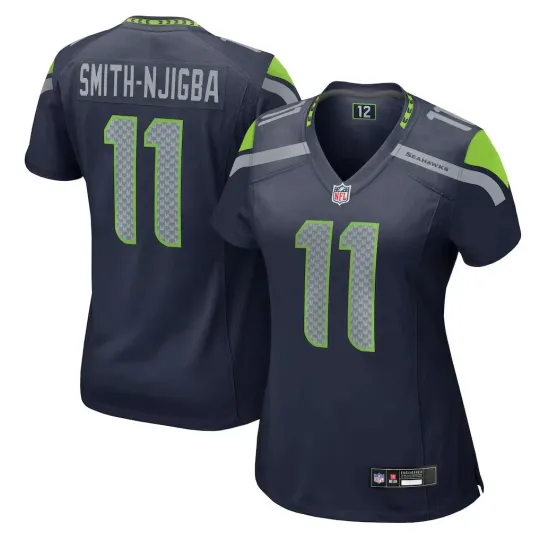 Seahawks #11 Jaxon Smith-Njigba College Navy Limited Stitched Jersey