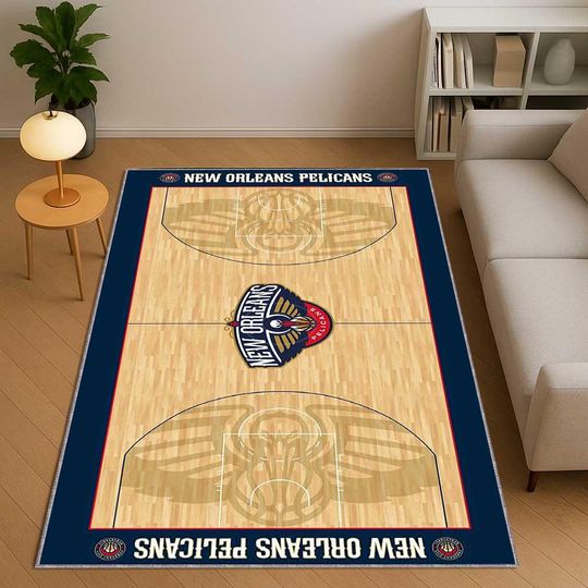 Discover Basketball Court Area Rug, Kids Play Rug, Indoor Game Room Carpet, Boys Rug, NBA Style Basketball Field Carpet, Mancave Rug, Custom Play Mat