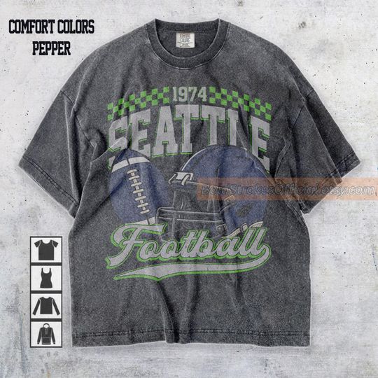 Discover Comfort Colors Seattle Football Shirt, Seattle Football Tshirt