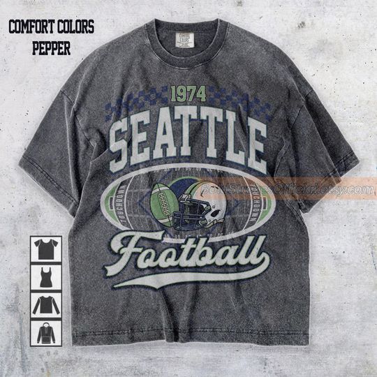 Discover Comfort Colors Seattle Football Shirt, Seattle Football Tshirt