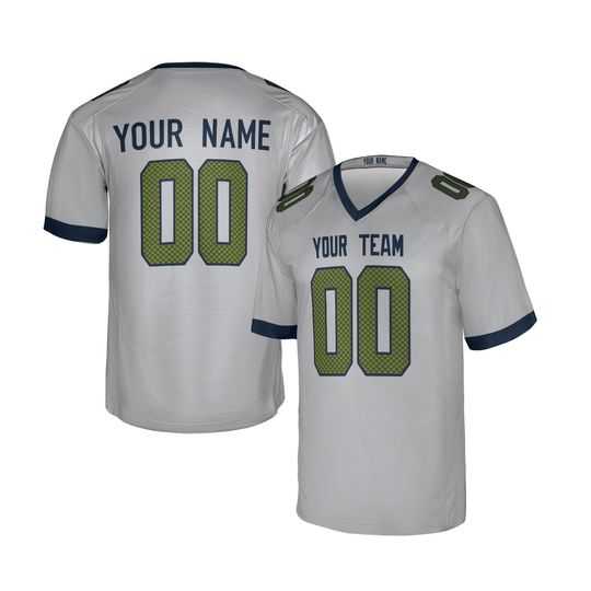 Discover Personalized Gray 2025 Seahawks Jersey: 2025 Rivalries Collection, Add Name & Number
