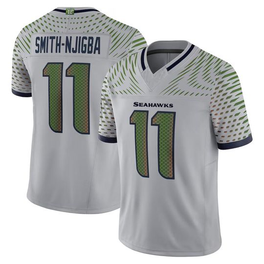 Discover Mens/Youth Seattle Njigba #11 Rivalries Collection Jersey Football Fan Shirt