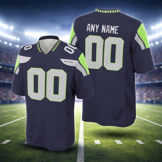Discover Stitched Personalized Name Number Men's SEA Seattle Football Custom Jersey