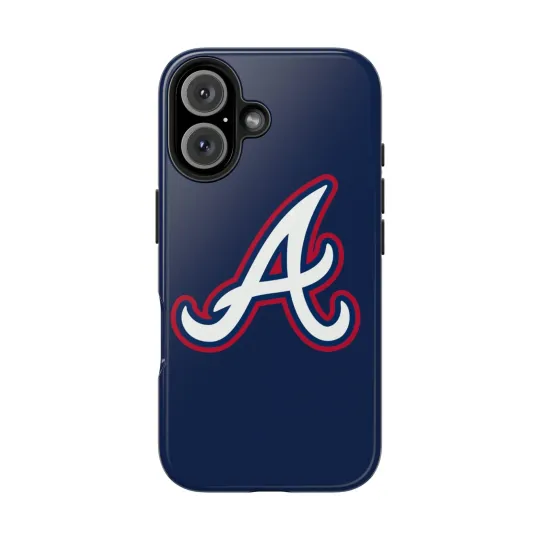 Discover Atlanta Braves Logo Phone Case for iPhone