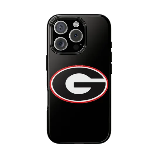 Discover GA Bulldogs Tough Phone Case for iPhone