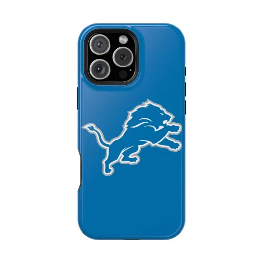 Detroit Lions Football Fan Magnetic Tough Phone Case for iPhone