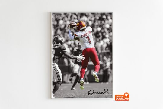 Discover Deebo Samuel Poster,  Signed Football Poster