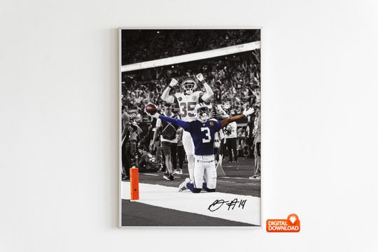 Discover George Pickens Poster, Signed Football Poster