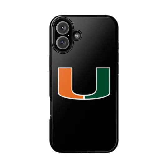 Discover Miami Football Tough Phone Case for iPhone