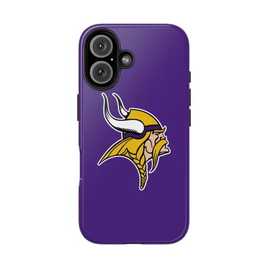 Minnesota Vikings iPhone Case, Purple Tough Football Fan Cover
