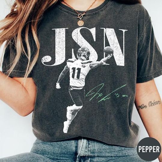 Discover JSN Shirt, JSN Shirt, Jaxon Smith Njigba Shirt, Game Day Shirt Football Gift For Fan, Football Shirt Gift For Fans