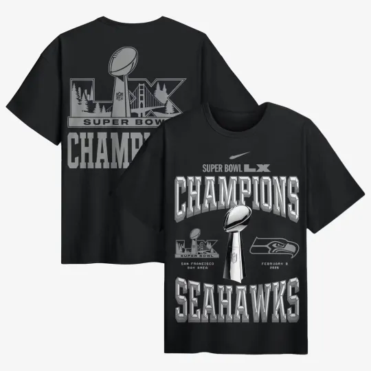 Discover Men's Seattle Seahawks SBowl LX Champions Locker Room T-Shirt