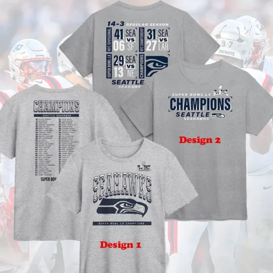 Discover Seattle Seahaw Super Bo.wl LX Champions Counting Points Score Gift