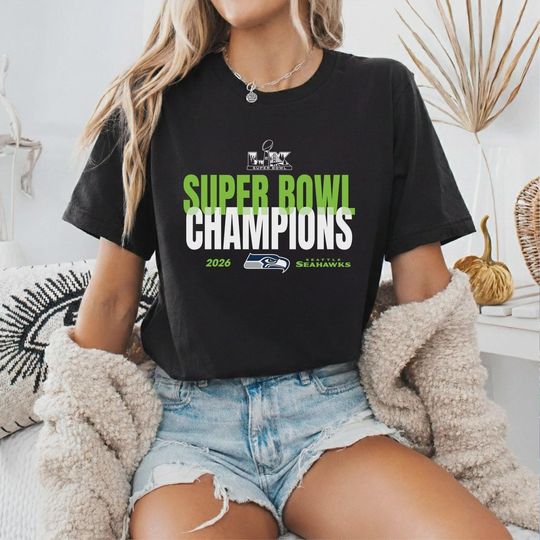 Seattle Seahawks 2026 Super Bowl LX Champions Shirt  Gift for Fans, 12s Football Tee, Seahawks Championship T-Shirt
