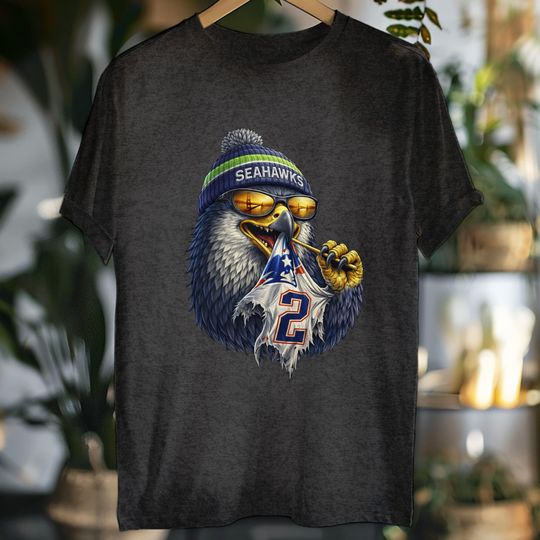 Discover Seahawks football shirt , Seahawk eats Patriot jersey t-shirt, for Seattle football fans