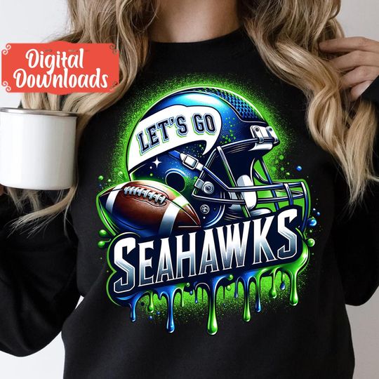 Let's go Seahawks Shirt, Football Seahawks Shirt, Game Day Shirt, Football Shirt, Half time Show Shirt, Football Game Shirt