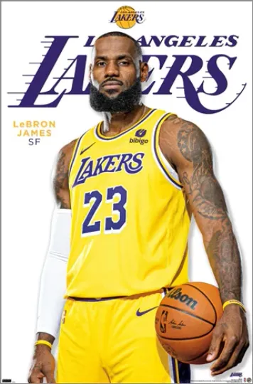 Discover LeBron James "Legend" Los Angeles Lakers NBA METAL SIGN 12X8IN