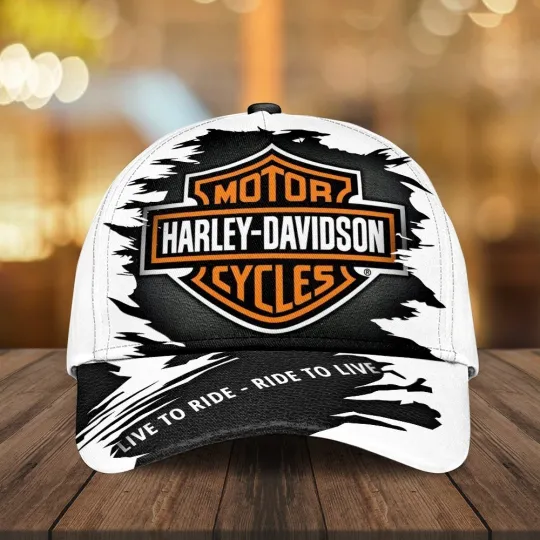 Discover Harley Motor Davidsonn Racing Classic Cap Gift For Husband Dad