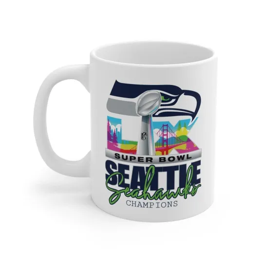 Seattle Seahawks Super Bowl LX Champions Coffee Mug