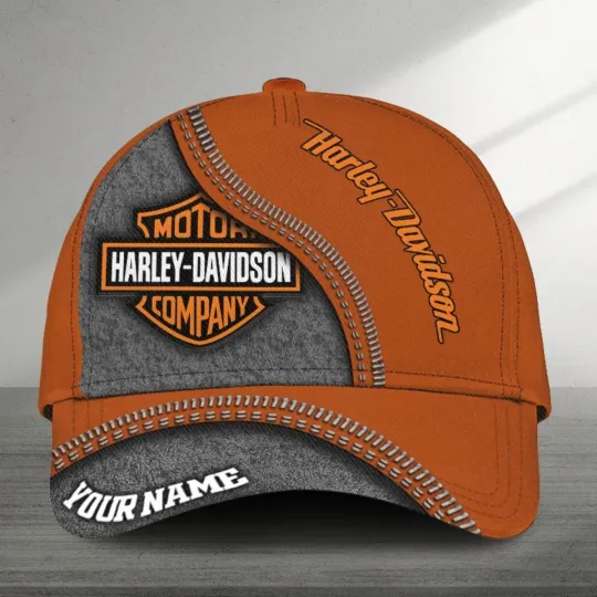 Discover Personalized Harley Motor Davidsonn Racing Classic Cap Gift For Husband Dad
