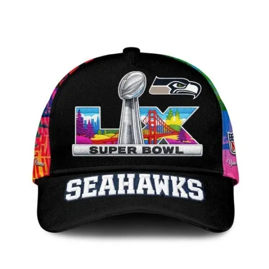 Discover Personalized Seahawks 2026 Classic Cap