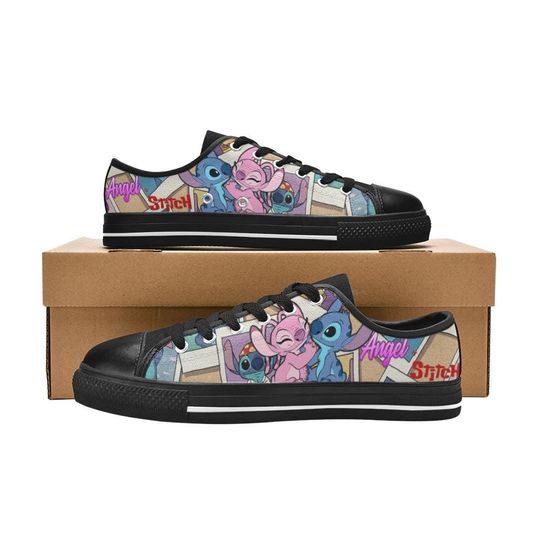 Stitch and Angel Women's Low Top Shoe Sneakers