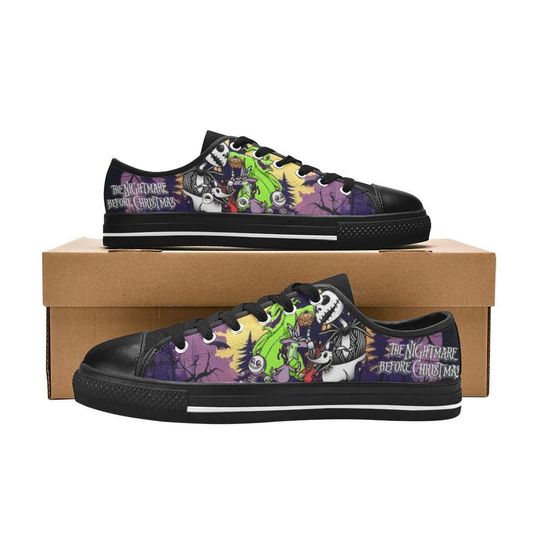 The Nightmare Before Christmas Women's Low Top Shoe Sneakers