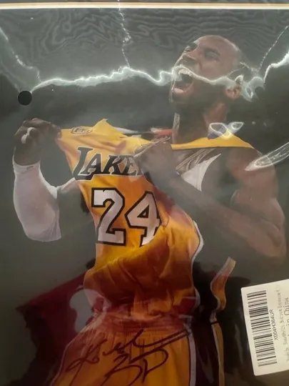 Kobe Bryant 8x12 Poster – Basketball Legend Tribute Print