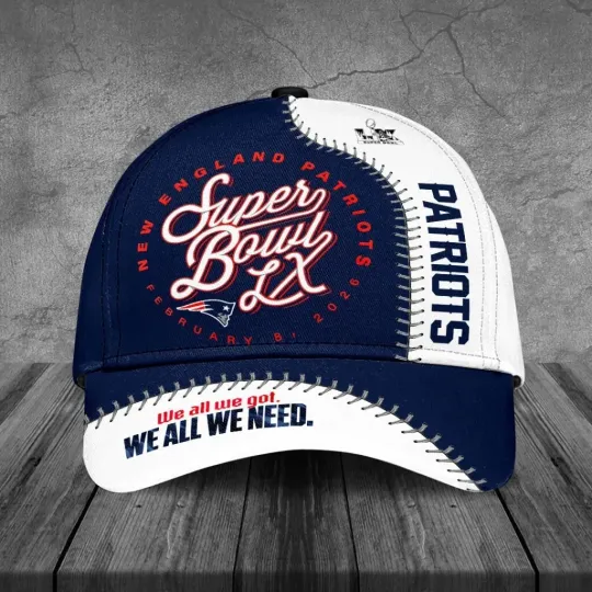 Discover Patriots 2025 SBLX Classic Cap