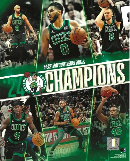 Boston Celtics ECF Photo Collage 8x10  Photo Poster