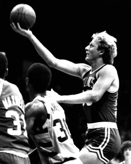 Boston Celtics LARRY BIRD Glossy 8x10 Photo NBA Basketball Print Poster