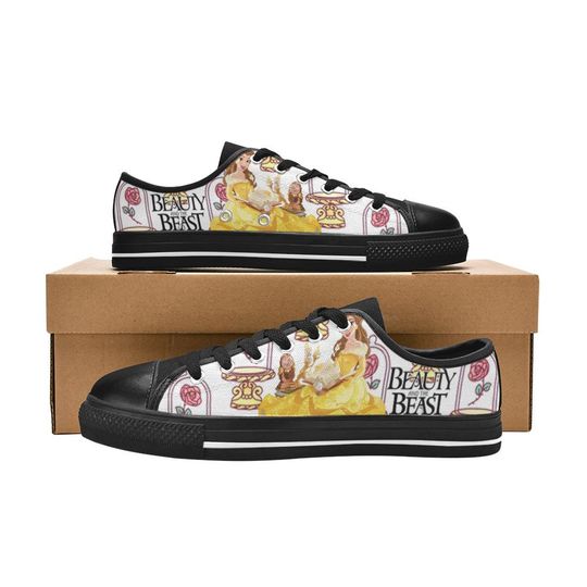 Discover Beauty and the Beast Women's Low Top Shoe Sneakers