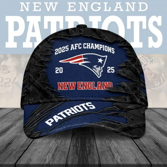 Discover Personalized Patriots Champions 2026 Classic Cap