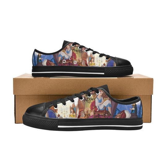 Discover Beauty and the Beast Women's Low Top Shoe Sneakers