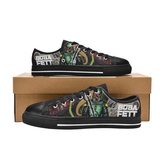 The Mandalorian Boba Fett Women's Low Top Shoe Sneakers
