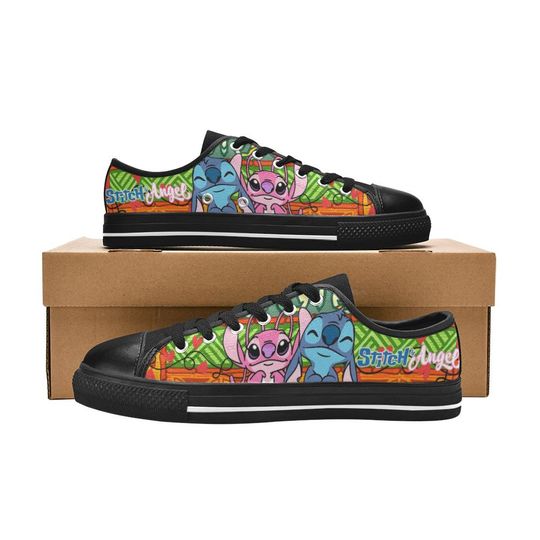 Stitch and Angel Women's Low Top Shoe Sneakers