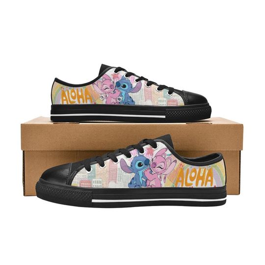 Stitch and Angel Women's Low Top Shoe Sneakers
