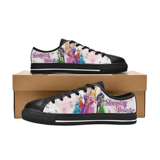 Sleeping Beauty Women's Low Top Shoe Sneakers