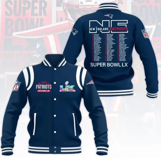 Discover Patriotss 2025 Champions Varsity Jacket