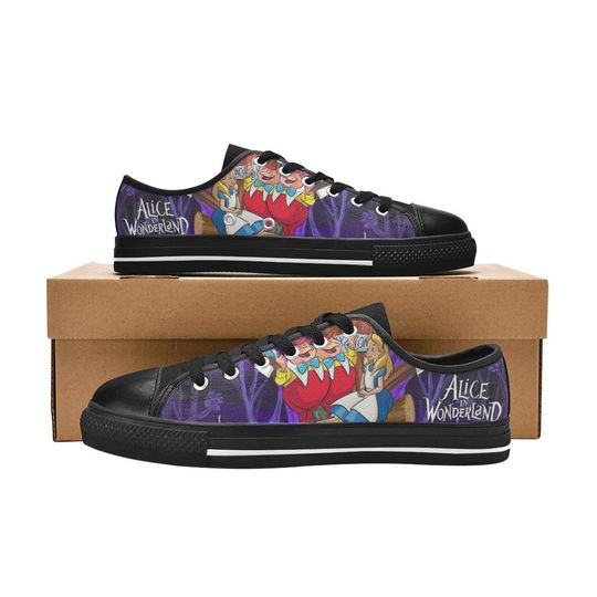 Alice In Wonderland Women's Low Top Shoe Sneakers