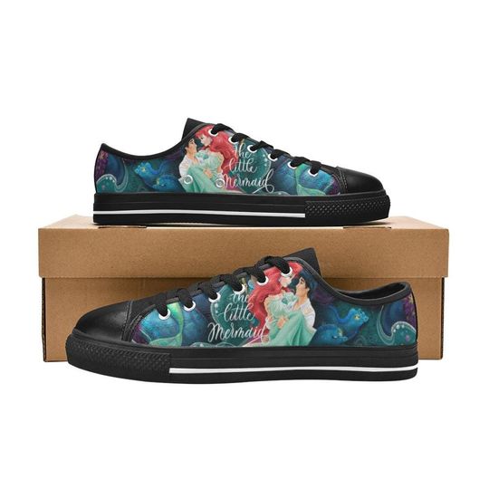 The Little Mermaid Women's Low Top Shoe Sneakers