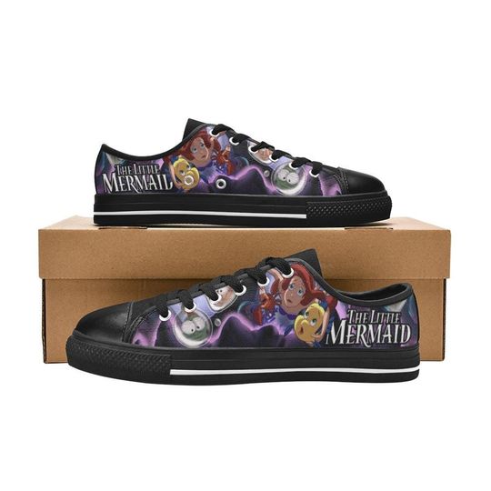 The Little Mermaid Women's Low Top Shoe Sneakers