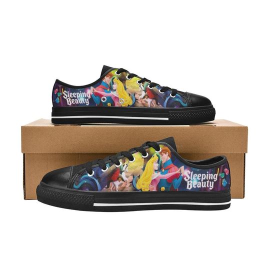 Sleeping Beauty Women's Low Top Shoe Sneakers