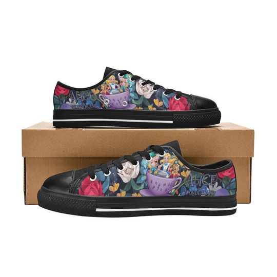 Alice In Wonderland Women's Low Top Shoe Sneakers